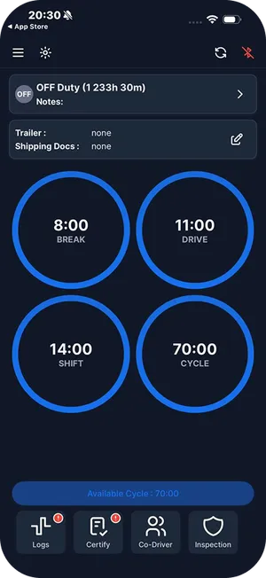 app-driving-mode-dark